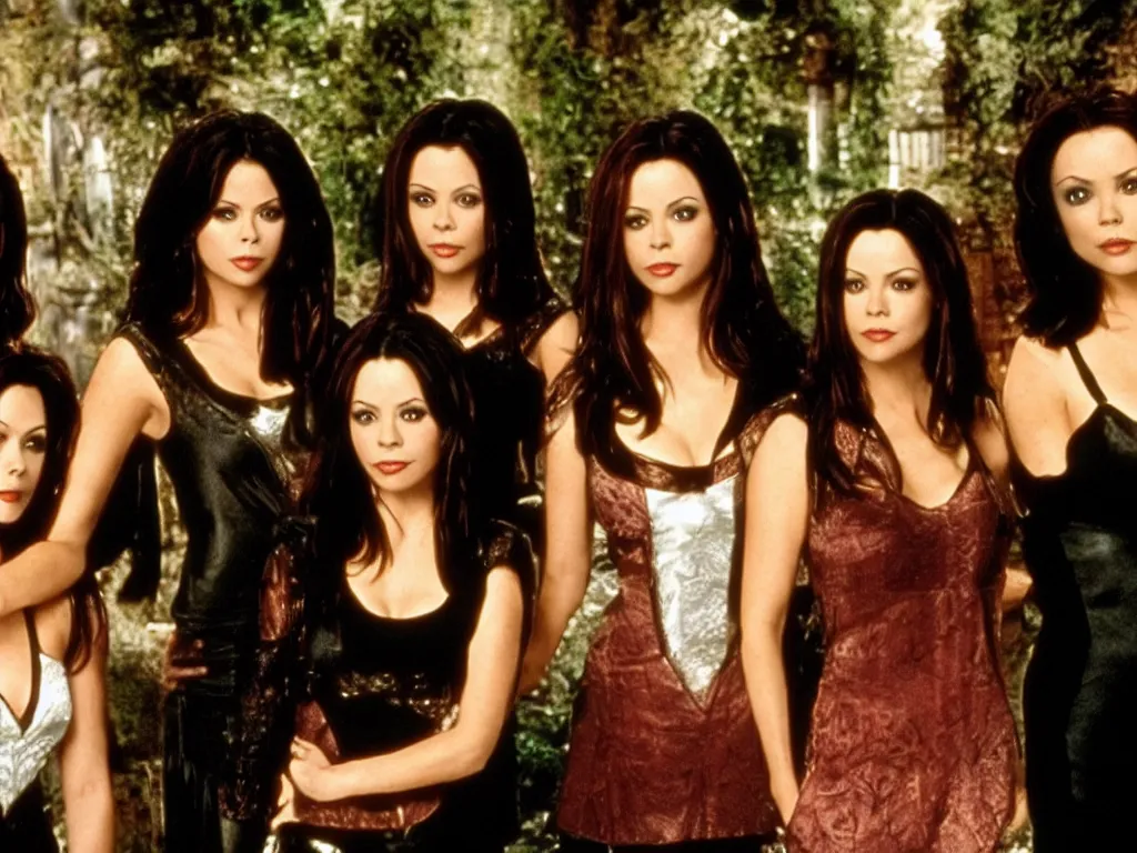 Prompt: Charmed TV Series