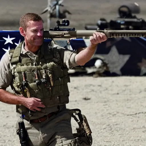 Image similar to joe biden as chris kyle american sniper