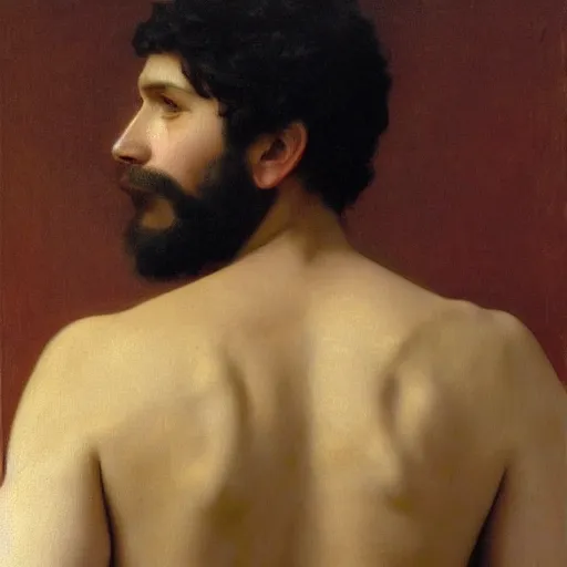 Prompt: painting of hector barbosaa. art by william adolphe bouguereau. during golden hour. extremely detailed. beautiful. 4 k. award - winning.