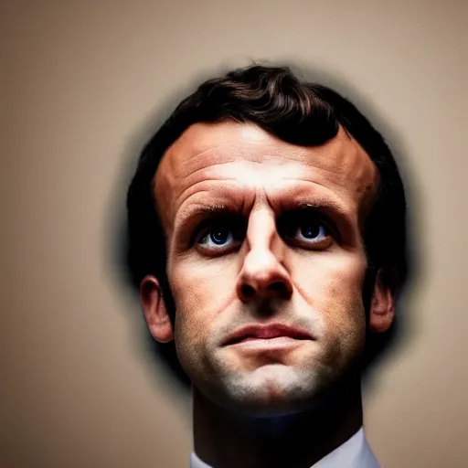 Image similar to closeup portrait of emmanuel macron dressed as napoleon crying thumbs up, natural light, sharp, detailed face, magazine, press, photo, steve mccurry, david lazar, canon, nikon, focus