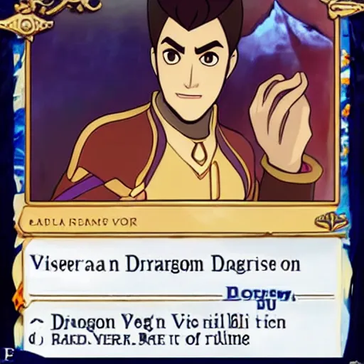 Prompt: viren from the dragon prince