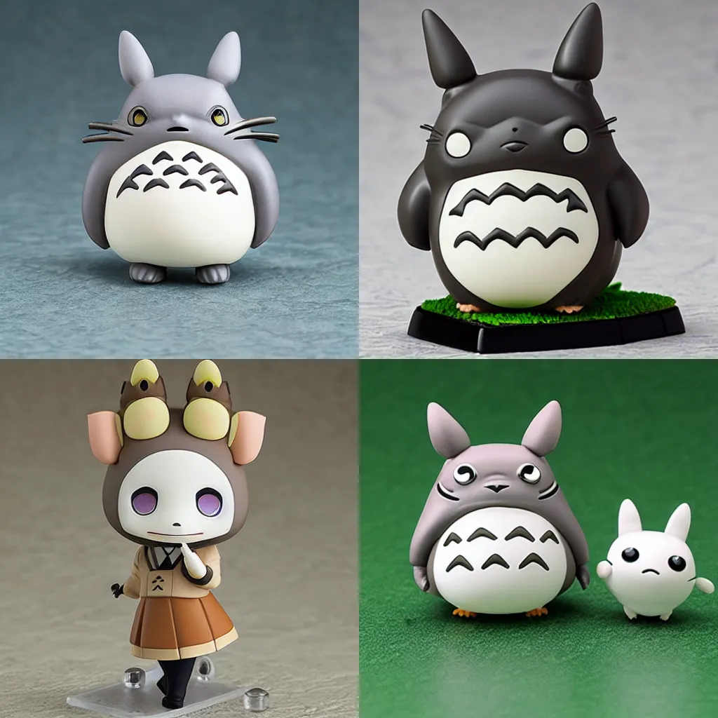 Prompt: Nendoroid Totoro