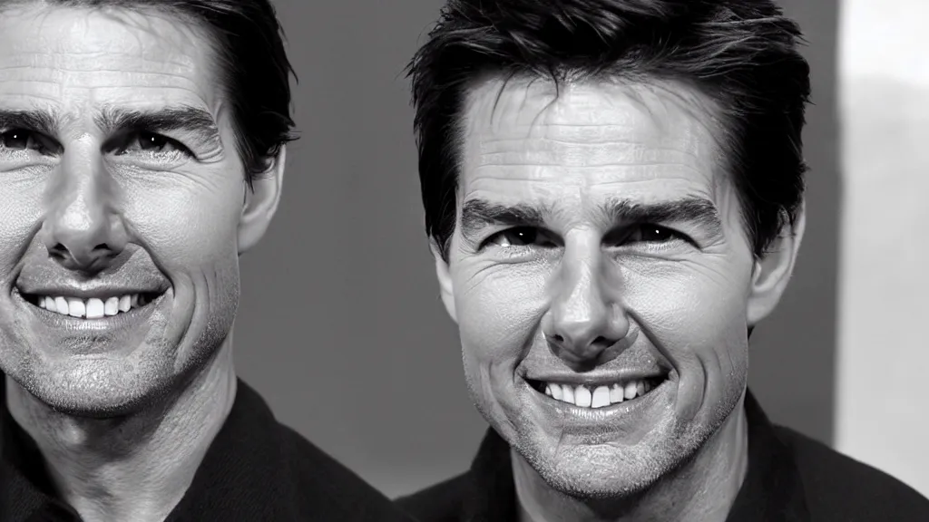 Prompt: A studio photo of Tom Cruise; the most beautiful photo in the world