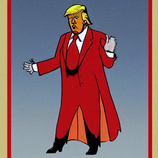 Prompt: trump dressed as the devil