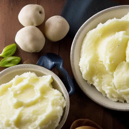 Image similar to Pillowy mounds of mashed potatoes