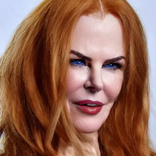 Prompt: face of Greek Nicole Kidman