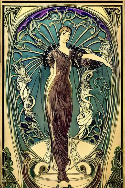 Image similar to Art Nouveau is an international style of art, architecture, and applied art, especially the decorative arts, known in different languages by different names: Jugendstil in German, Stile Liberty in Italian, Modernisme català in Catalan, etc. In English it is also known as the Modern Style.