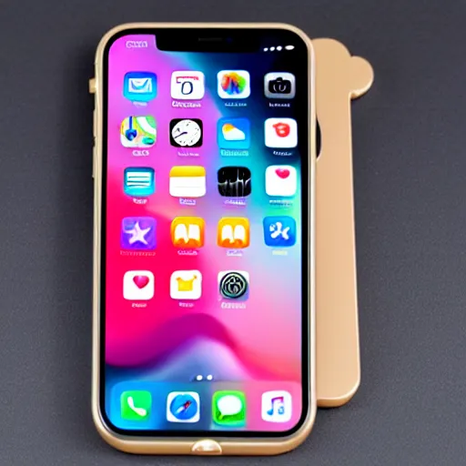 Image similar to a iphone designed by davinci