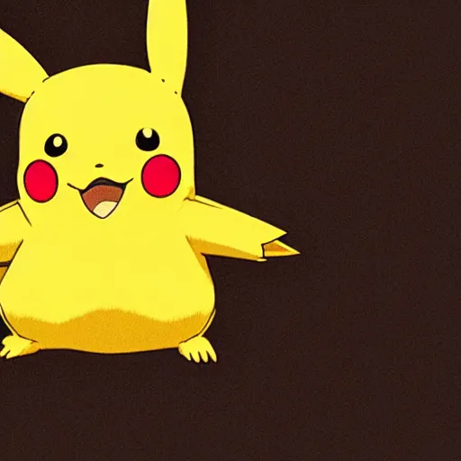 Image similar to photo of a pikachu with the face of emma watson