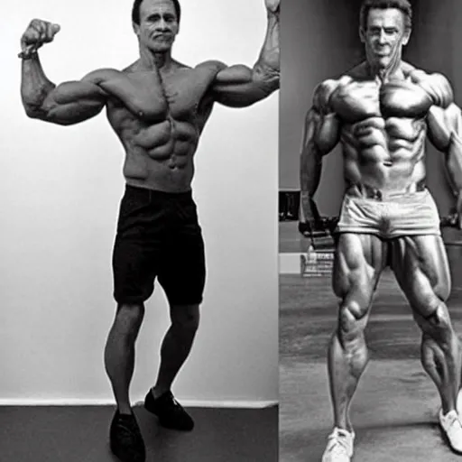 Image similar to skinnyarnoldschwarzenegger