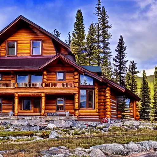 Prompt: rocky mountain house alberta, 4 k, high detail, high - resolution photograph, professional photography, ultra - detail