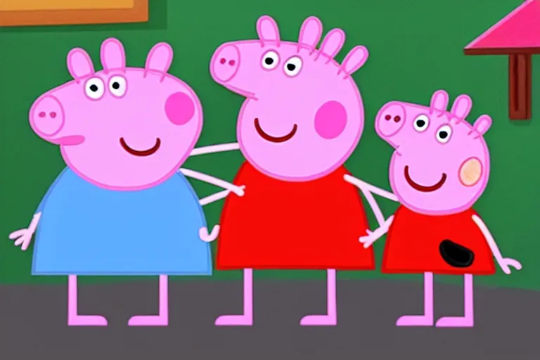 Image similar to peppa pig deleted character