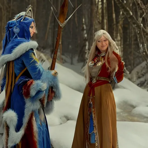 Image similar to still of a film with Crystal Maiden