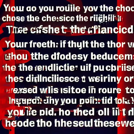 Image similar to you are forced to choose the red or the blue pill if you want to survive this matrix, what would you choose and what is the consequences if you choose wrong, be carefully to choose the right path in the dark,