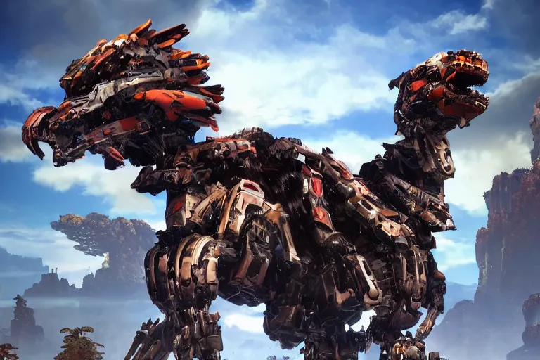 Image similar to glinthawk machine mecha animal beast robot of horizon forbidden west horizon zero dawn bioluminiscence global illumination ray tracing hdr fanart arstation by sung choi and eric pfeiffer and gabriel garza and casper konefal