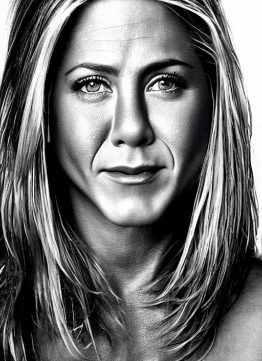 Image similar to jennifer aniston pregnant, ultra realistic fantasy portrait photography, very detailed face