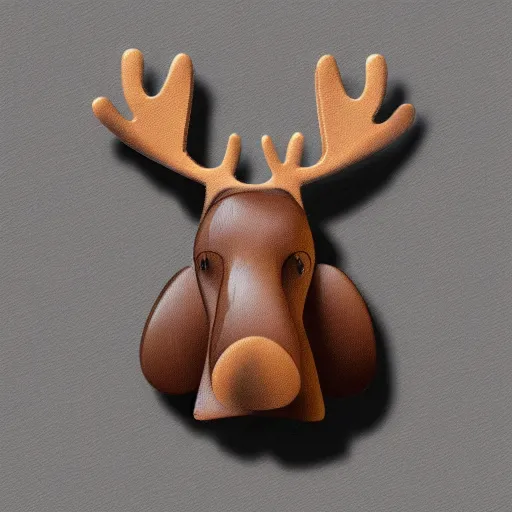 Image similar to Recently proposed Loving-Kindness Moose Emoji