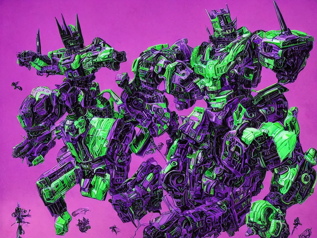 Image similar to portrait of cowboy johnny cash as purple green optimus prime from transformers riding on guitar zord ufo hoverboard, intricate, highly detailed, smooth, artstation, digital illustration by Lisa Frank and Ruan Jia and Mandy Jurgens and Artgerm and Wayne Barlowe and Greg Rutkowski and Zdislav Beksinski