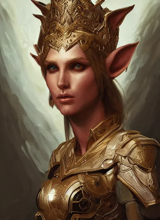 Image similar to digital _ painting _ of _ destiny 2 the elf queen _ by _ filipe _ pagliuso _ and _ justin _ gerard _ symmetric _ fantasy _ highly _ detailed _ realistic _ intricate _ port
