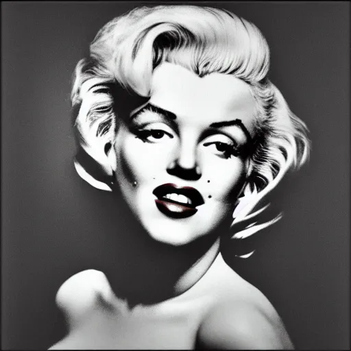 portrait of marilyn monroe with rembrandt style light, | Stable ...