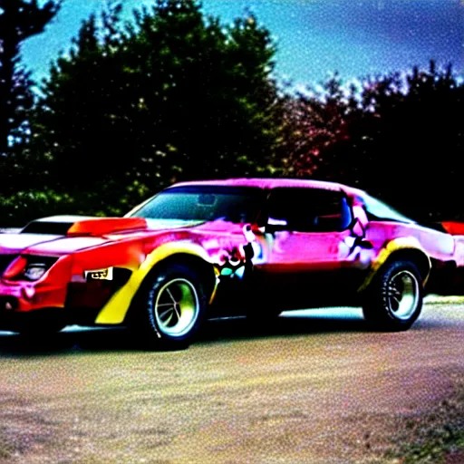 Image similar to a pontiac trans am from 1 9 8 2