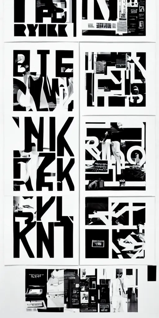 Image similar to black on white graphic design in style of david rudnick, eric hu, y 2 k