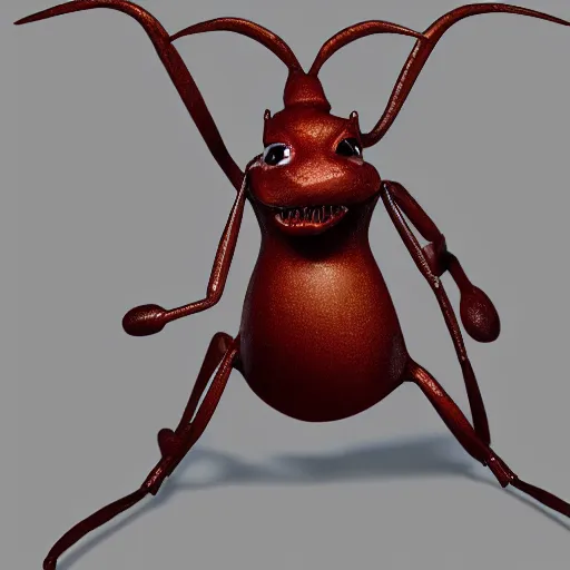 Image similar to Anthropomorphic ant magician, no blur, 4k resolution, ultra detailed-i
