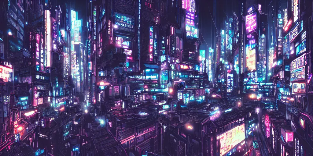 Image similar to cyberpunk city, neo tokyo, social realism, view from eyes, highly detailed, detailed colors, artstation, matte, google point of view, illustration