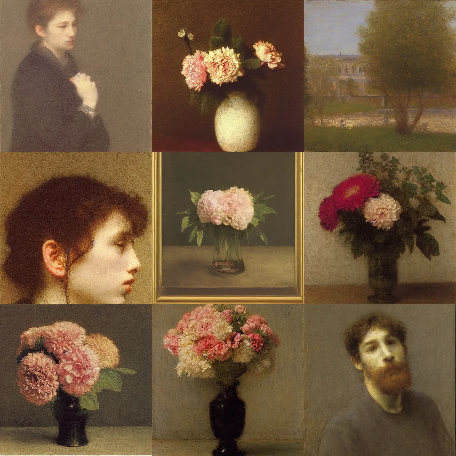 Prompt: an artwork by henri fantin - latour