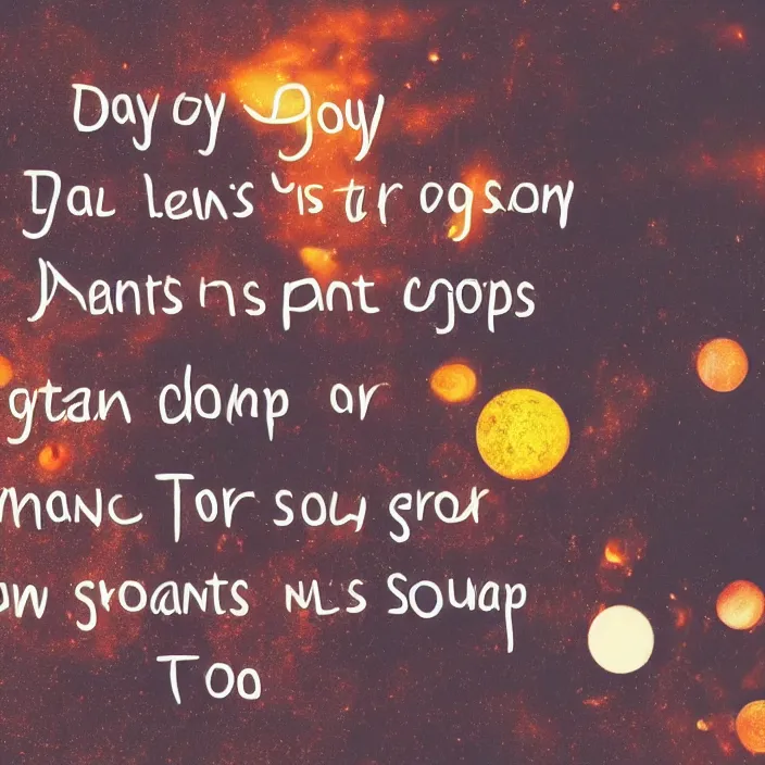 Image similar to the day that light and dark come together in a soup of emotions creates space for new started started yesterday not possible yet