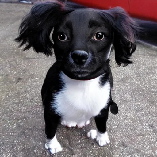 Image similar to Michael Jackson dog hybrid