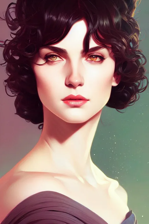 Prompt: a portrait of selina kyle, fantasy, sharp focus, intricate, elegant, digital painting, artstation, matte, highly detailed, concept art, illustration, ambient lighting, art by ilya kuvshinov, artgerm, alphonse mucha, and greg rutkowski