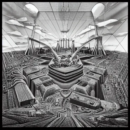 Image similar to A Masterpiece Landscape of a broken down nuclear power station, Nuclear blast imminent, nuclear reactor going critical, Graphic Novel, Pastel Art, Filmic, TriX 400 TX, Electron Microscope, 3D, Beyond Dimensiona, 4k HD, Geometric, Isohedral, Essence, Powerful, Phosphor Display, Multiscopy, DeNoise, insanely detailed and intricate, hypermaximalist, elegant, ornate, hyper realistic, super detailed. Depth Of Field, Steampunk color scheme. Artstation by Hayao Myazaki