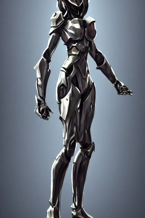 Prompt: full body girl metal armor dynamic poses painting trending on artstation