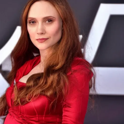 Image similar to Scarlet Witch pregnant