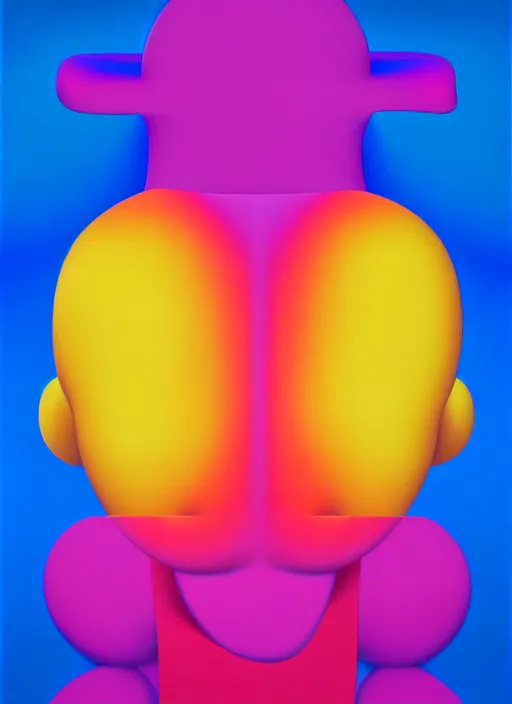 Image similar to two souls by shusei nagaoka, kaws, david rudnick, airbrush on canvas, pastell colours, cell shaded, 8 k