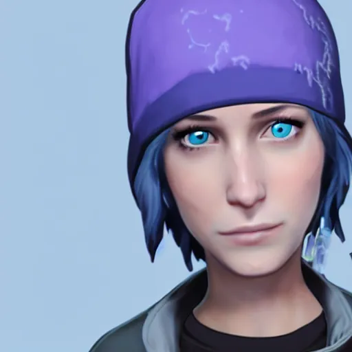 Image similar to chloe price with ice powers