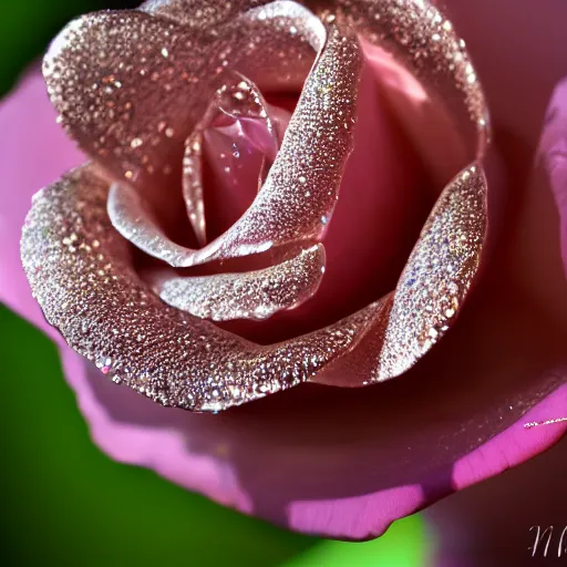 Image similar to crystal rose, highly detailed, elegant, 4 k, close - up, bokeh, realistic,