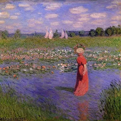 Image similar to midsommar 4 by claude monet