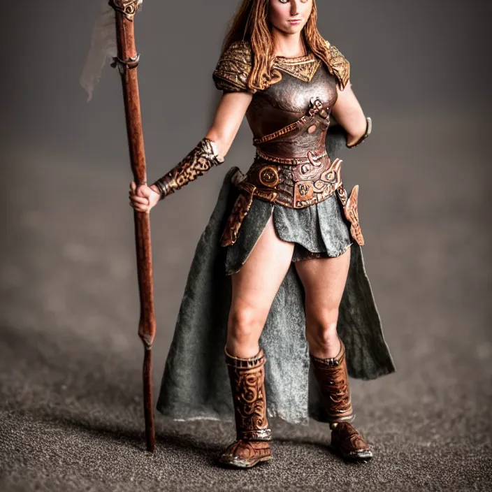 Image similar to full body photograph of a beautiful!!!! viking queen. extremely detailed. dslr. 5 0 mm.