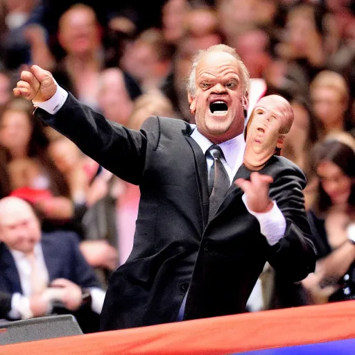 Image similar to kelsey grammer falling from the sky and screaming hd wallpaper