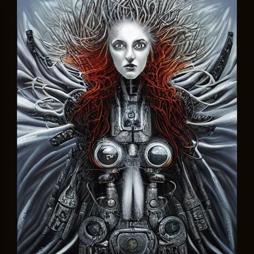 Prompt: huge robot by david stoupakis