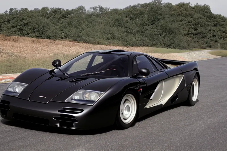 Image similar to film still of a McLaren F1 in Cars (2006), 8k,