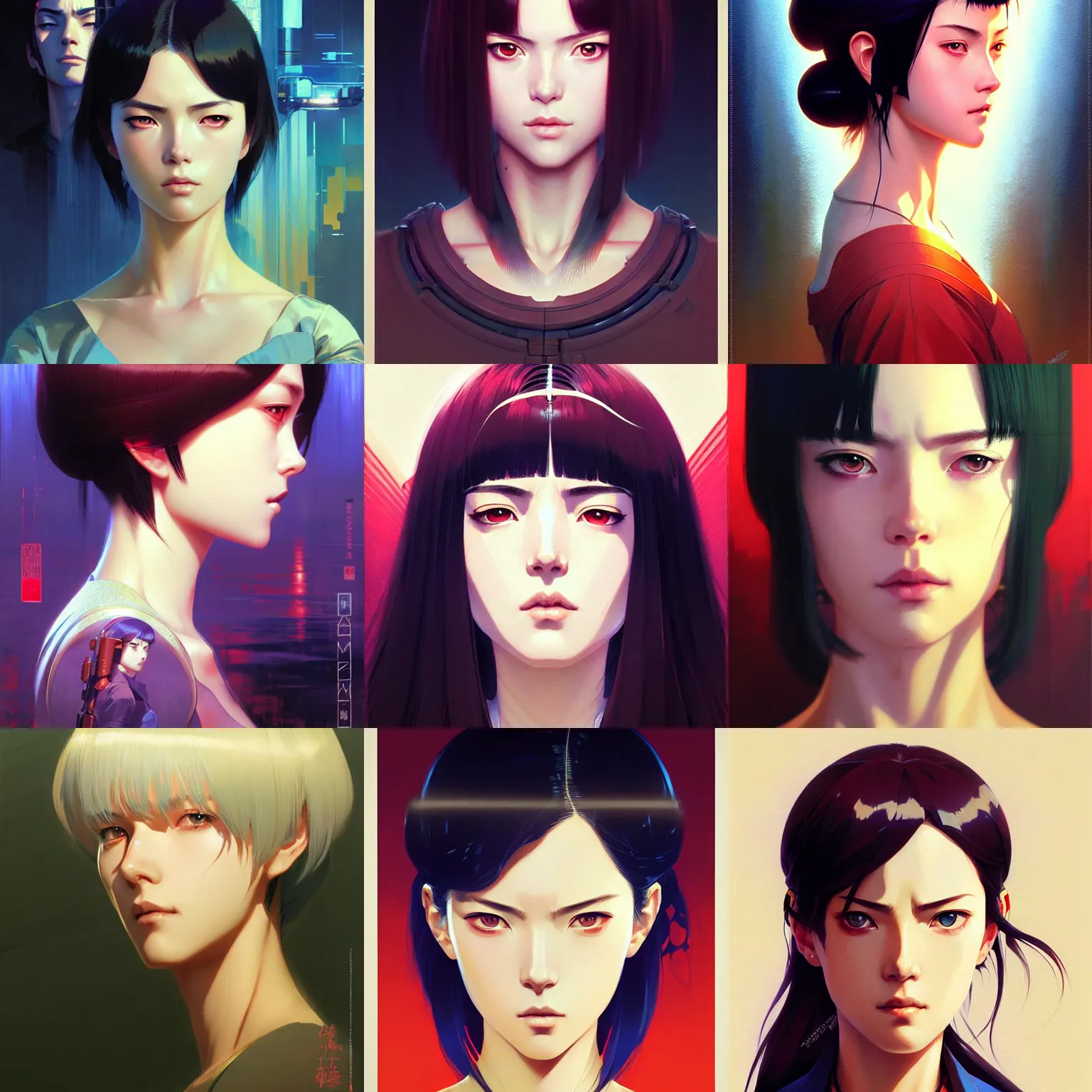 Prompt: portrait of a young empress, fine - face, realistic shaded perfect face, fine details. anime. realistic shaded lighting poster by ilya kuvshinov katsuhiro otomo ghost - in - the - shell, magali villeneuve, artgerm, jeremy lipkin and michael garmash and rob rey
