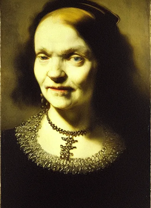 Prompt: ( ( gothic # ) ) princess portrait *. *. by alvar aalto * *, ( ( by rembrandt # ) ), highly detailded
