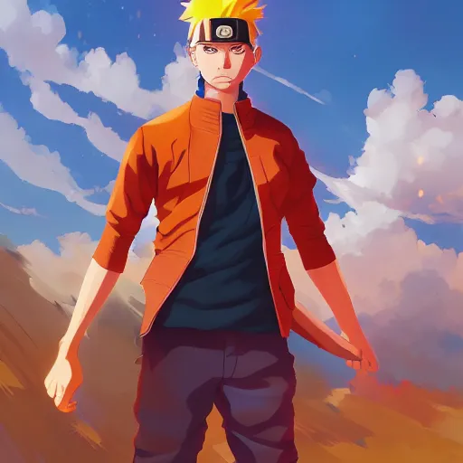 Image similar to hero world naruto, behance hd by jesper ejsing, by rhads, makoto shinkai and lois van baarle, ilya kuvshinov, rossdraws global illumination