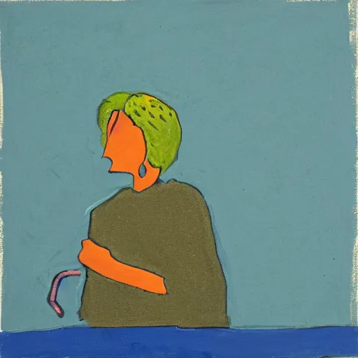 Prompt: art by Tom hammick