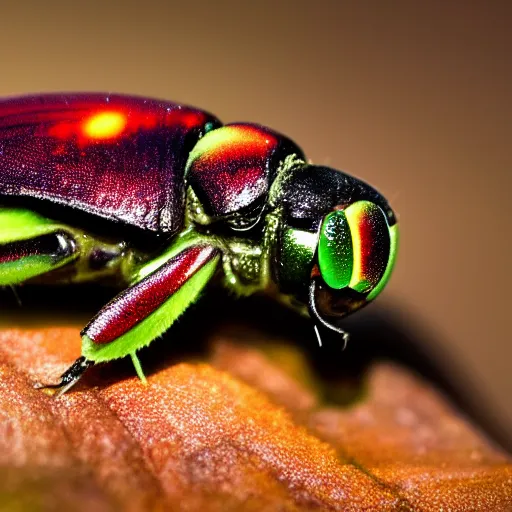 Prompt: a firefly. national geographic photography. nature photography. NIKON D7000 + 105mm f/2.8 105mm, ISO 280, 1/400, f/4.0