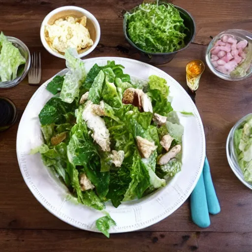 Image similar to julius caesar as salad