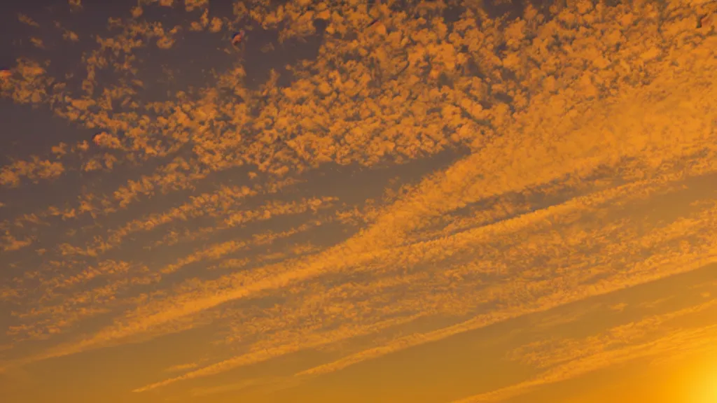 Image similar to golden hour contemptible complex polygon contrail